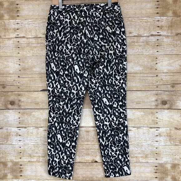 Milly High Waist Snow Leopard Pants - Picture 3 of 8
